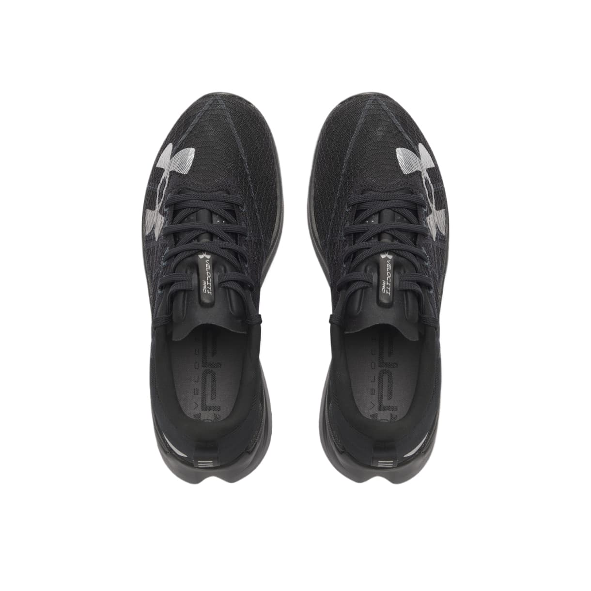 Кроссовки для бега Under Armour VELOCITI PRO Ткань Низкие Беговые Кроссовки Унисекс Черные - изображение 3