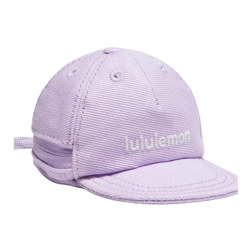 Сумка через плечо Lululemon Ball Cap Nano Сумка через плечо из хлопкового холста сумка на плечо женская лавандовый и белый - изображение 1