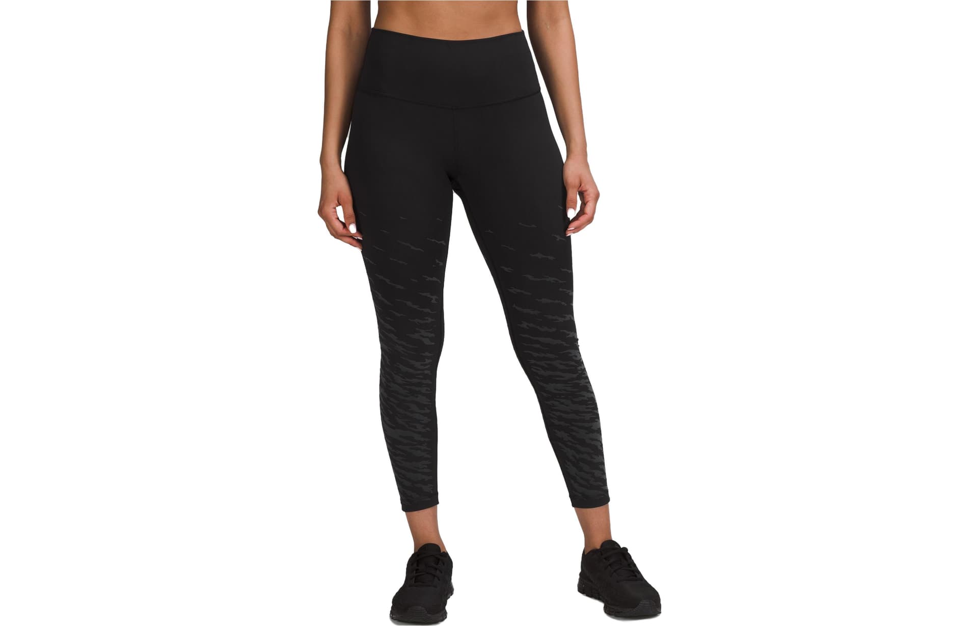 Штаны Lululemon Wunder Under Черные BLK Женские Спортивные Брюки - изображение 1