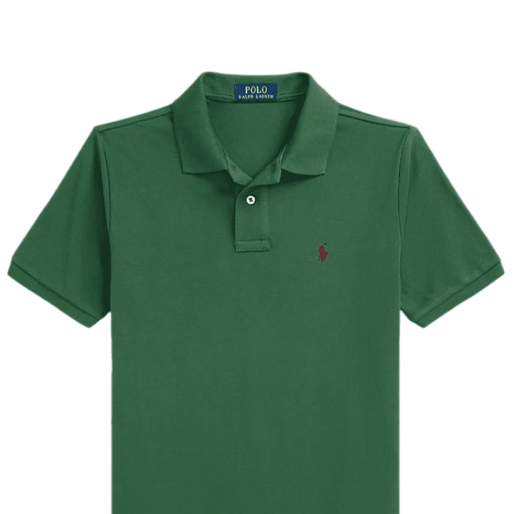Polo Ralph Lauren Поло Классическая версия Зелёный Детский - изображение 4