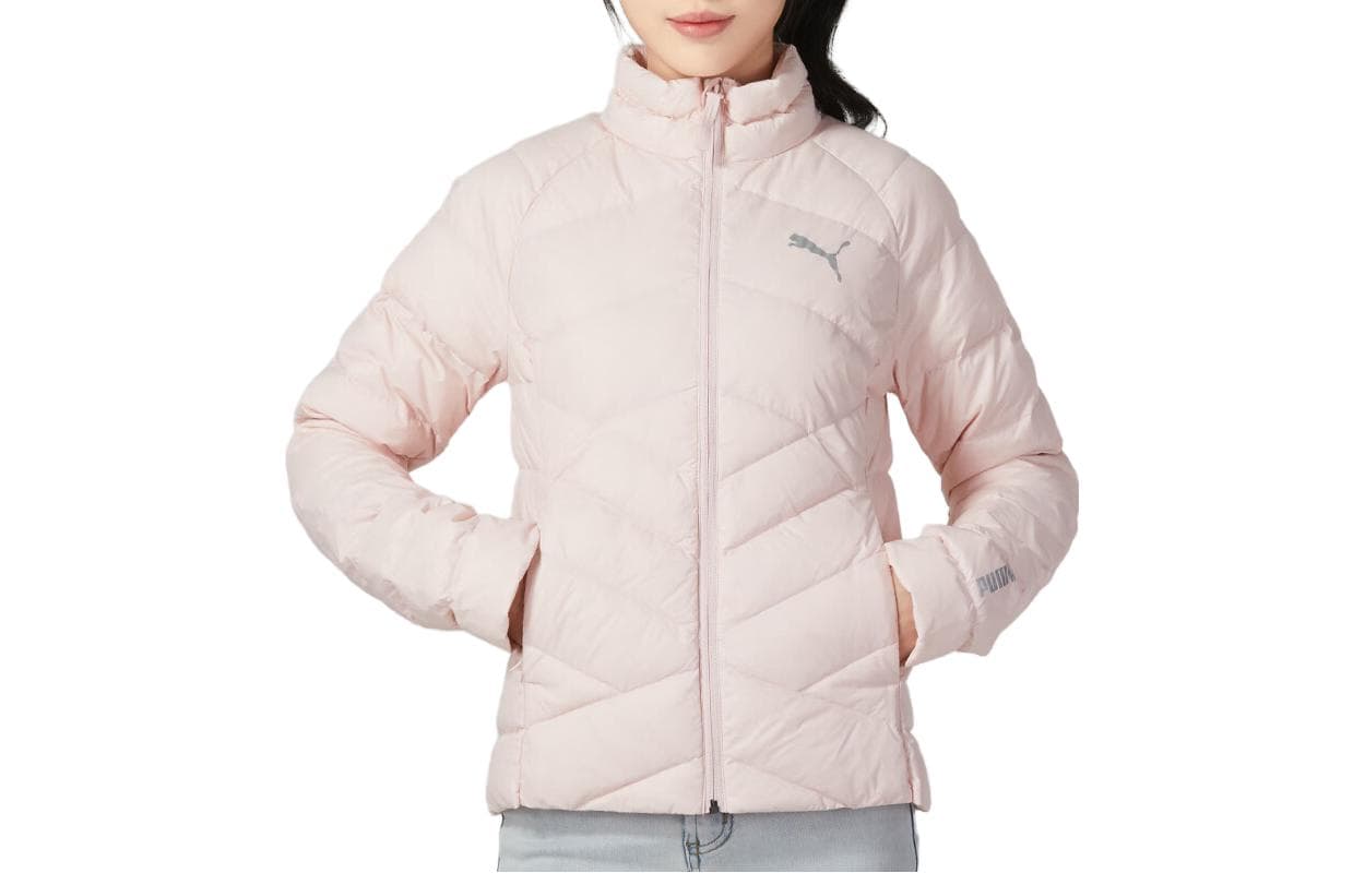 Пуховик PUMA Розовые Женские Пуховики - изображение 1