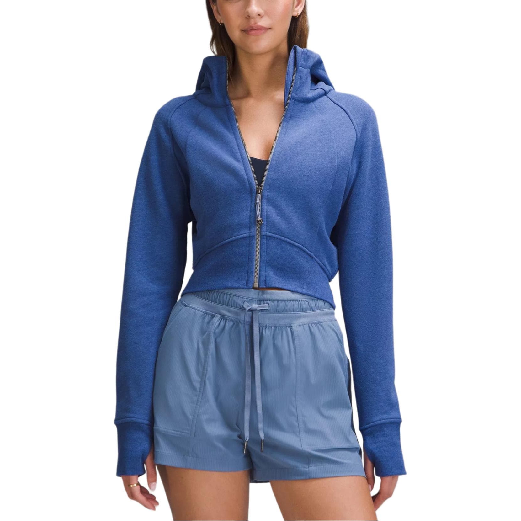 Худи lululemon Scuba Full-Zip Cropped Hoodie