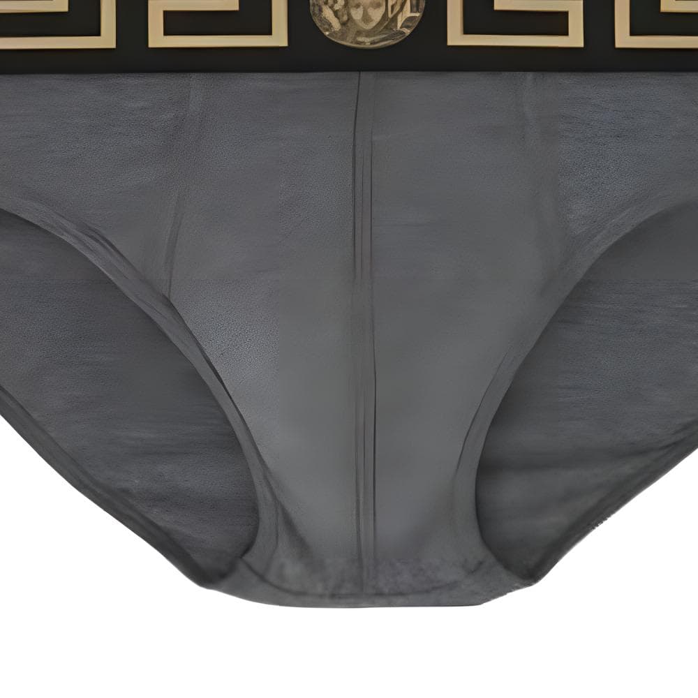 Трусы VERSACE Трусики-бикини Мужской 1 упаковка Серый - изображение 3