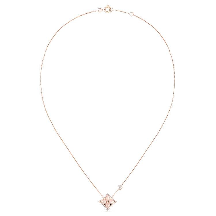 Ожерелье LOUIS VUITTON LV Color Blossom BB 18K - изображение 5