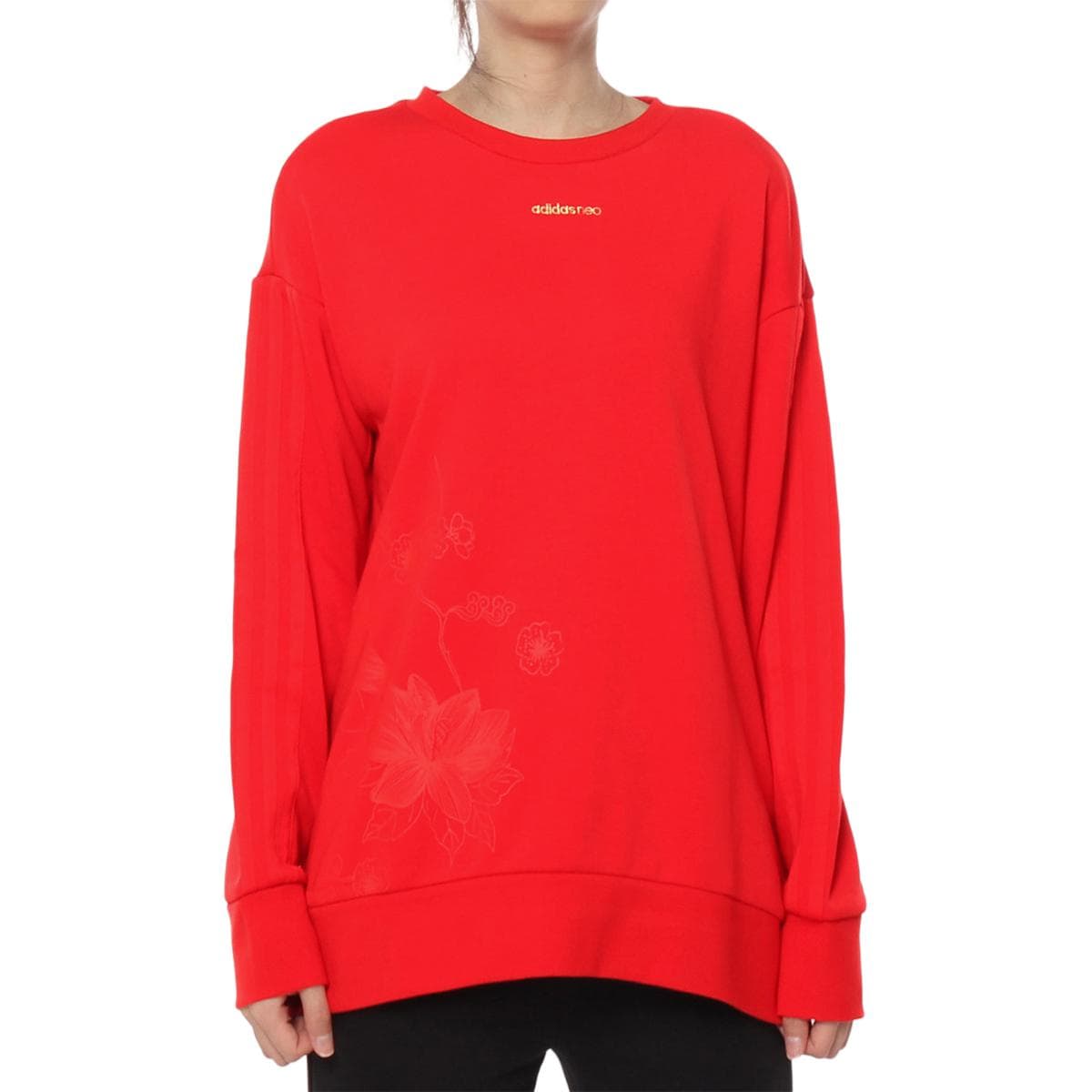 Худи Adidas Neo Толстовка Женское Красное - изображение 1