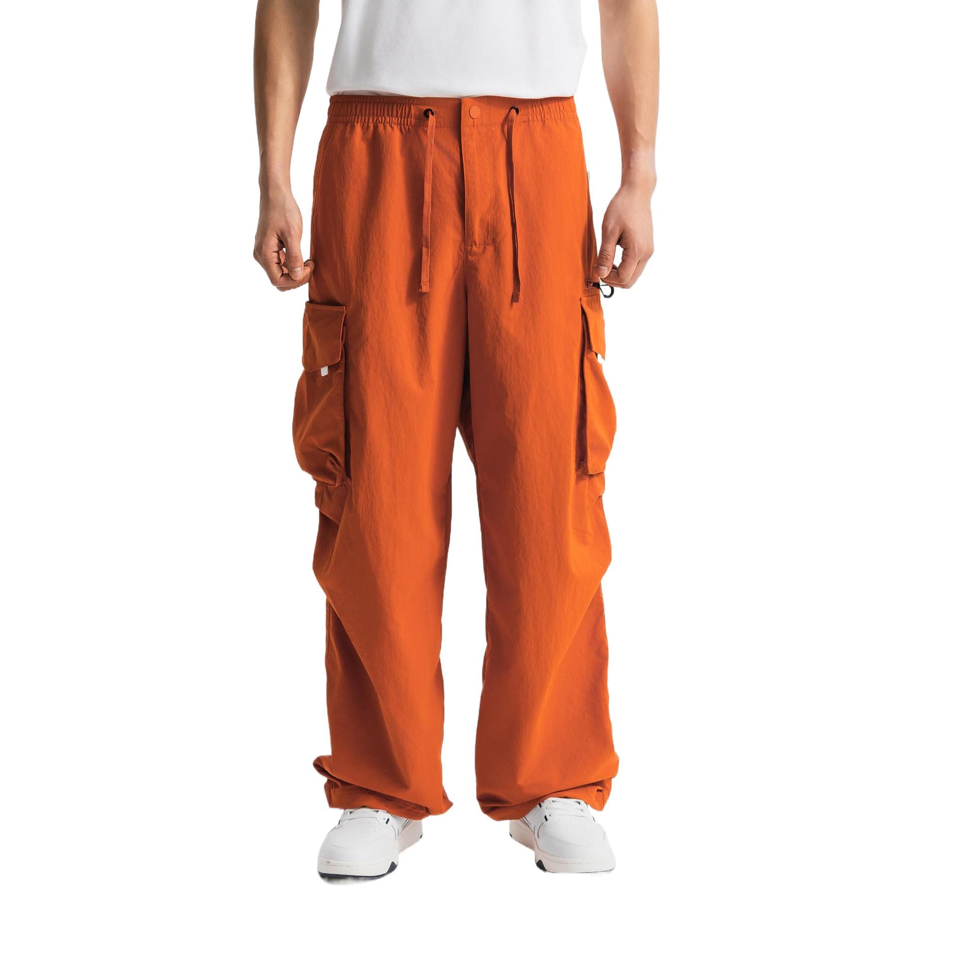 Штаны DECATHLON Карго-штаны Унисекс Терракотовый Оранжевый - изображение 1