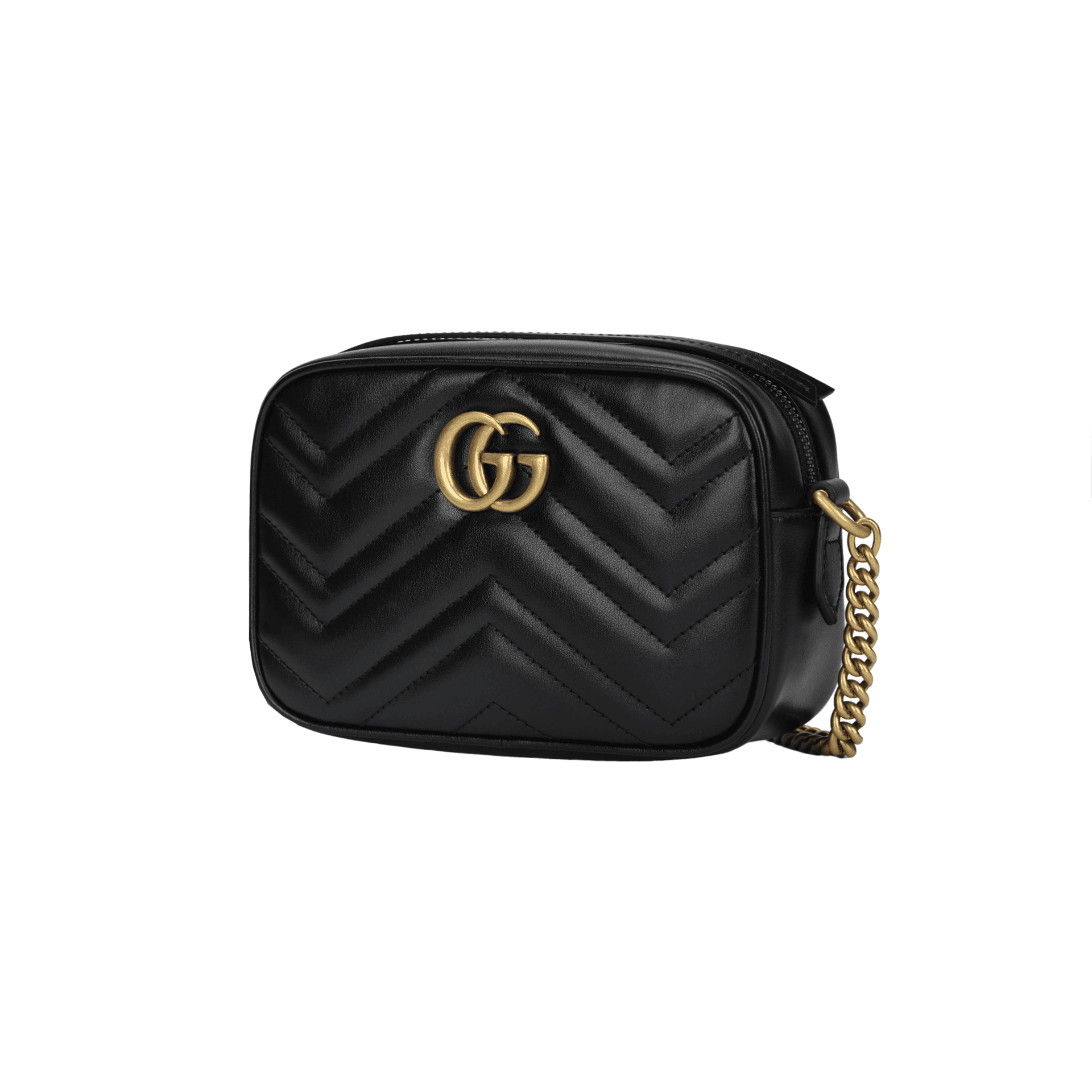 Мини-сумка Gucci GG Marmont Mini Black - изображение 2