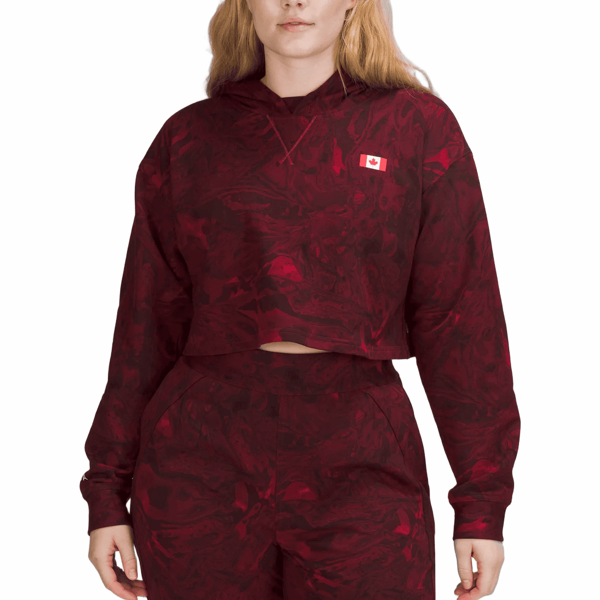 Худи lululemon Team CanadaCropped Team Canada All Yours Cropped Hoodie - изображение 1