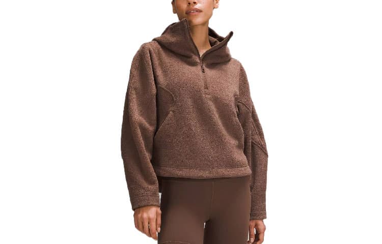 Худи lululemon Looped Terry Fleece Half-Zip Hoodie - изображение 1