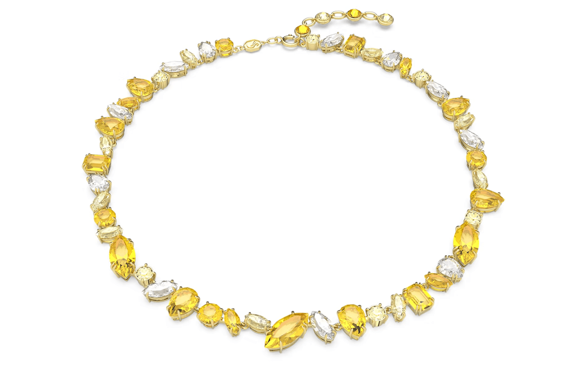 Ожерелье Swarovski Gema Цепочки и Ожерелья Женские Желтые - изображение 1