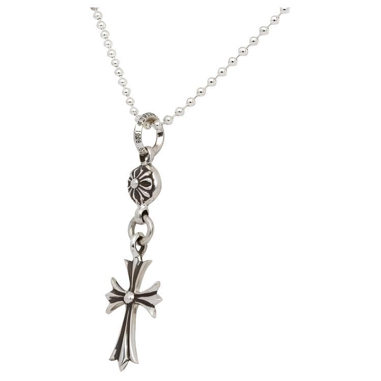 Ожерелье Chrome Hearts Cross Pendant Necklace Silver - изображение 2