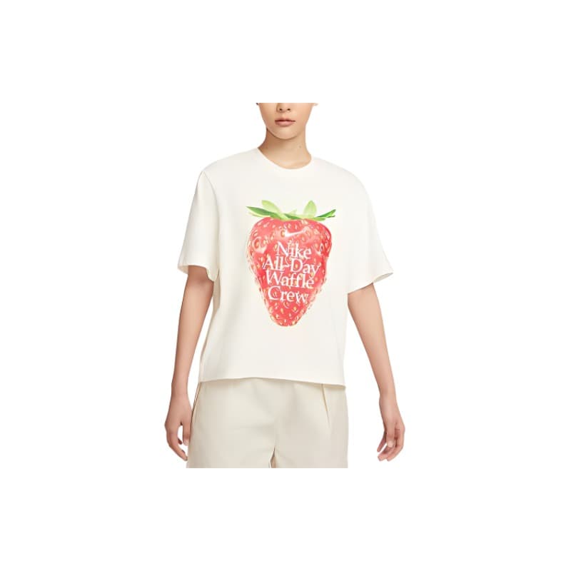 Футболка Nike SS24 T-Shirt Cream - изображение 3