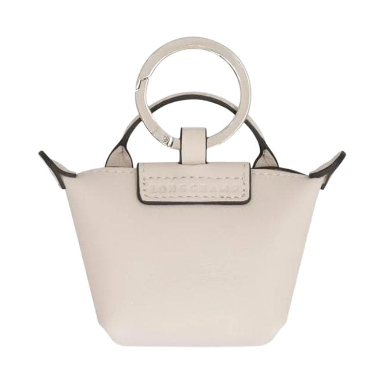 Сумка для наушников LONGCHAMP Le Pliage Xtra Коровья кожа Кольцо для ключей Чехол для наушников Унисекс Белый - изображение 2