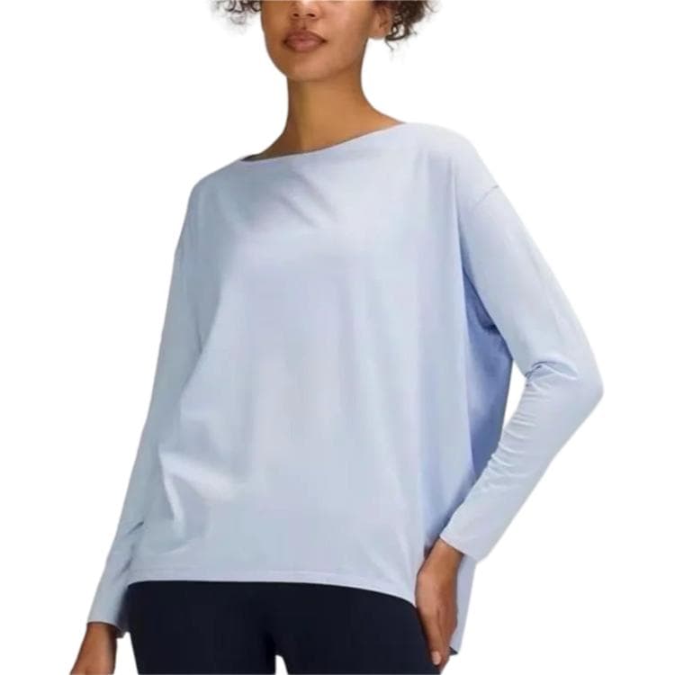 Кофта lululemon Back in Action Long-Sleeve Shirt - изображение 3