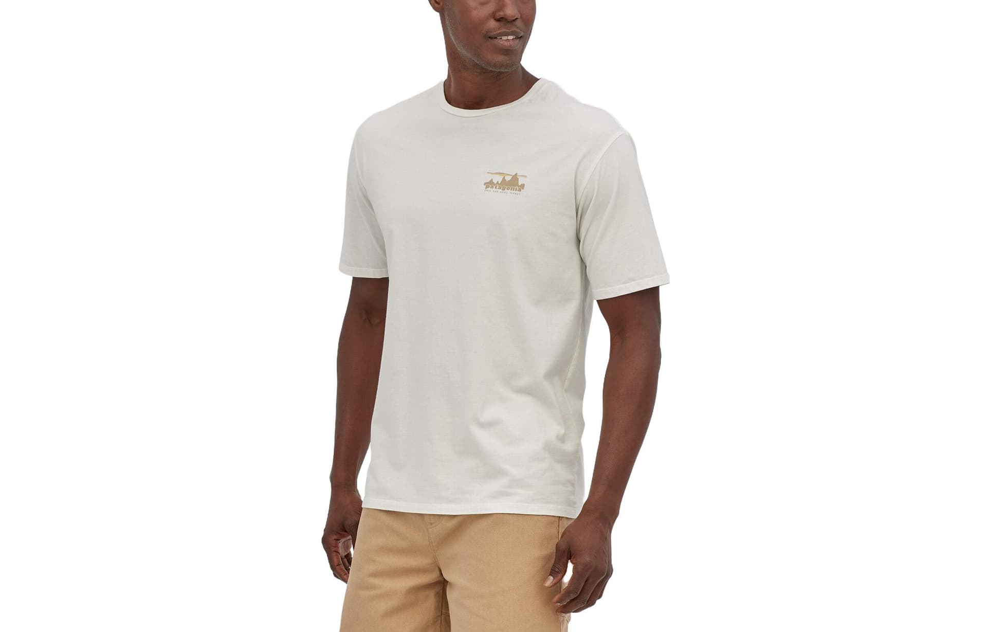 Футболка patagonia Men's '73 Skyline Organic T-Shirt LogoT - изображение 2