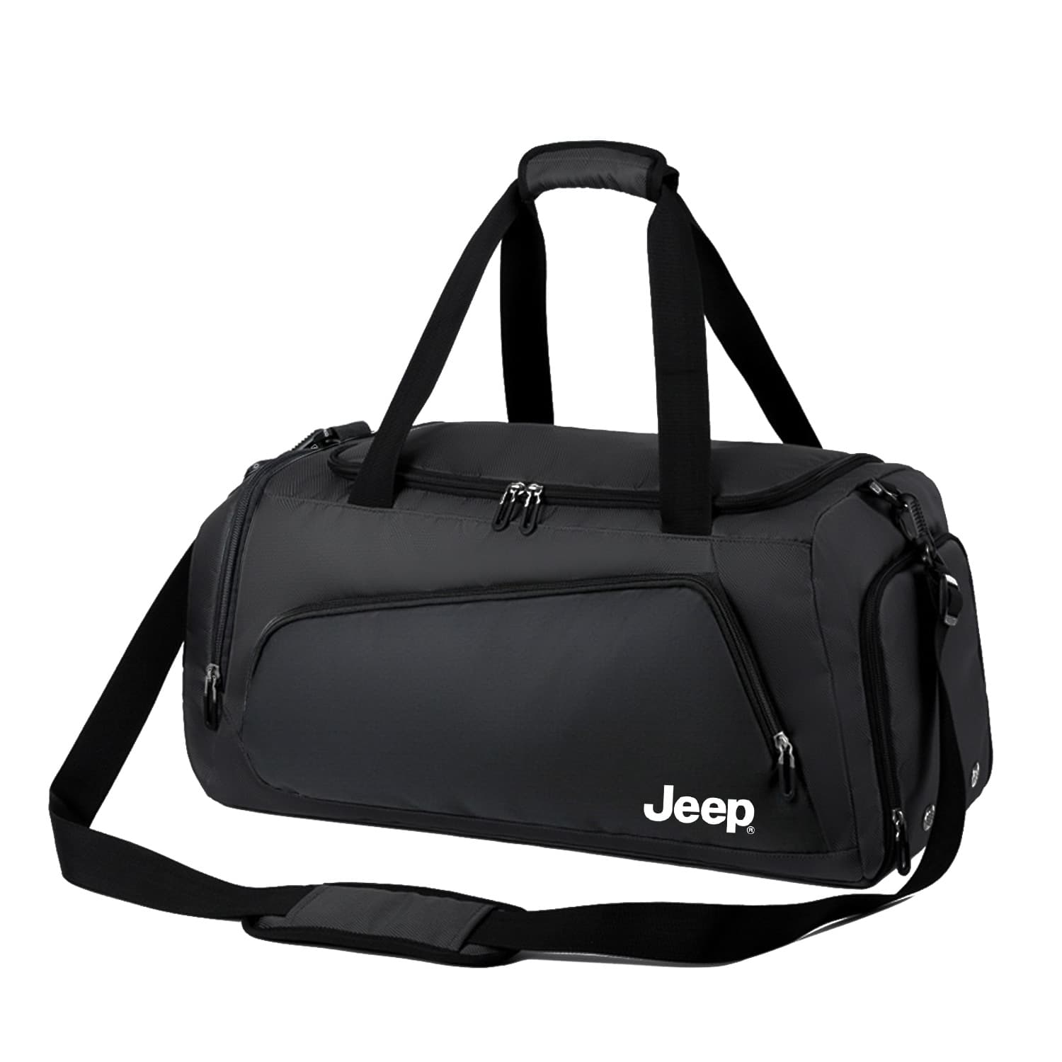 Спортивная сумка Jeep Oxford Спортивная Сумка Стандартная (Standard) Унисекс Черный Серый Зеленый - изображение 3