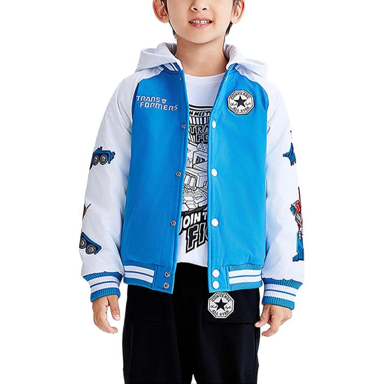 Converse Comfortable soft breathable cotton jacket Melancholy blue Детский - изображение 1