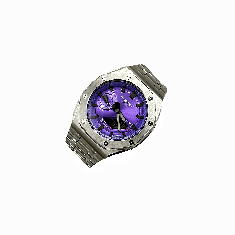 Часы Casio GA2100 Purple Dial - изображение 2