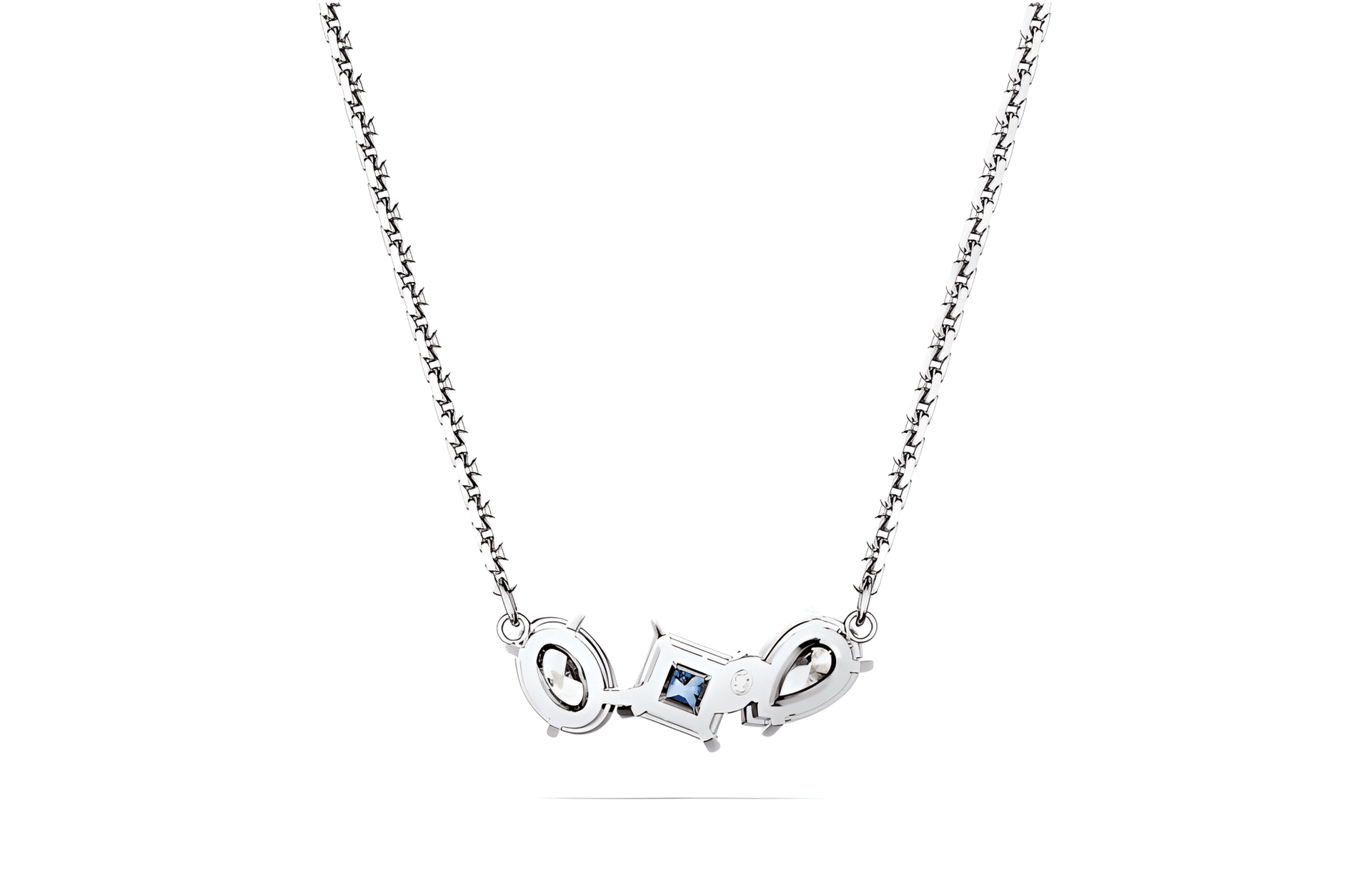 Ожерелье Swarovski Mesmera Кубический цирконий Ожерелье Женское Серебро - изображение 3