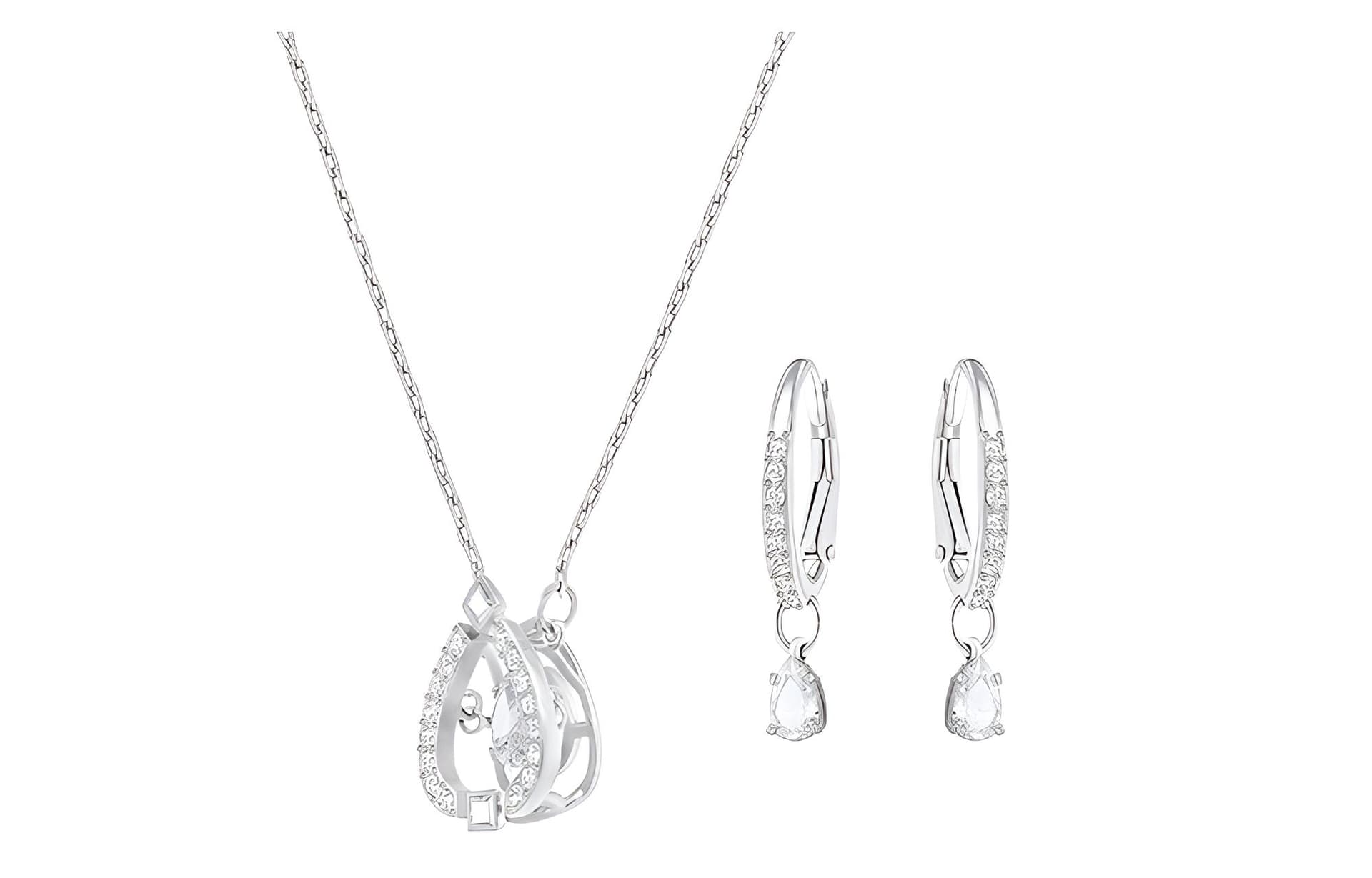 Ожерелье Swarovski SPARKLING DANCE PEAR - изображение 2