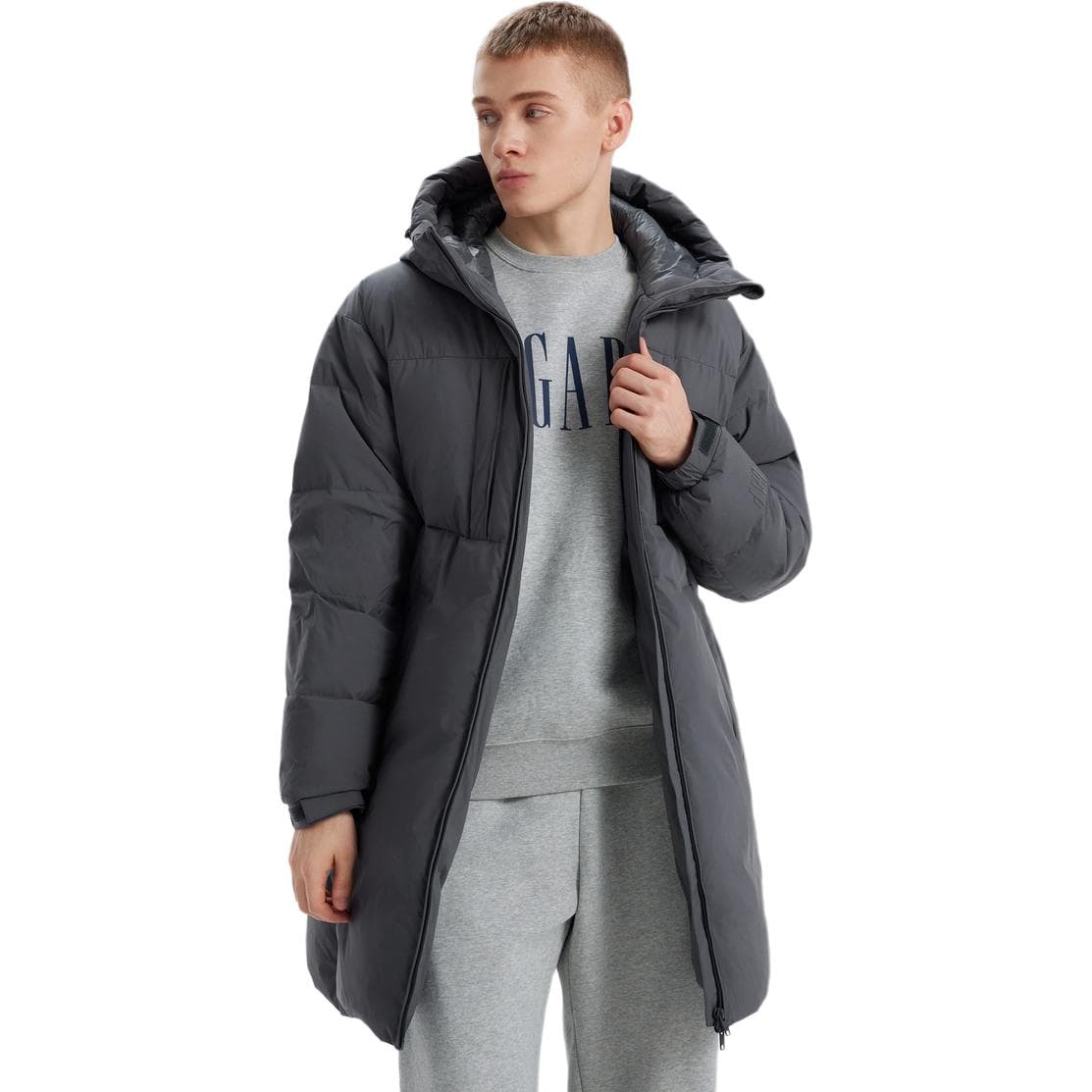 Зимняя куртка GAP Осенний Зимний Пуховик Мужской - изображение 1