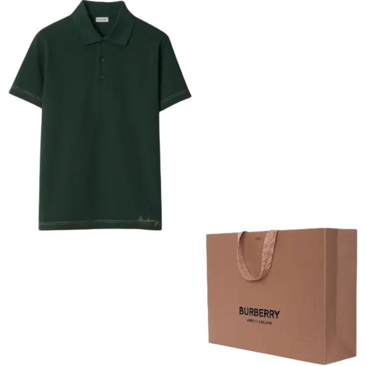 Поло Burberry Cotton Polo Shirt PoloPolo - изображение 4