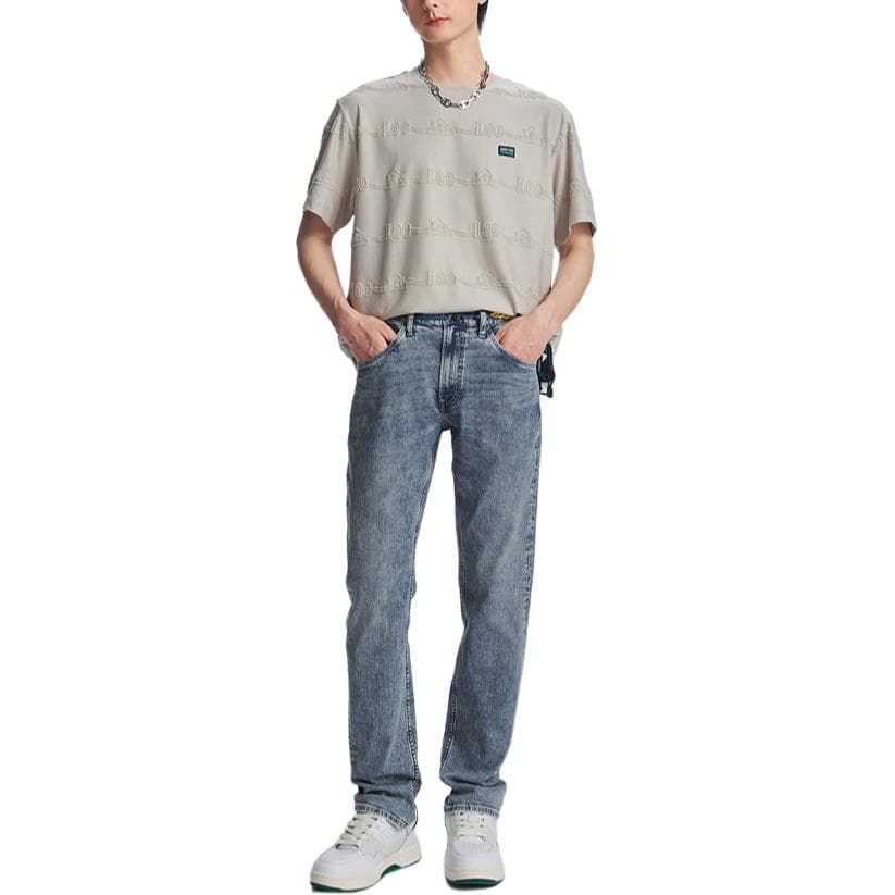 Штаны Lee Standard Mid-Rise Straight Cool Jeans Light Blue - изображение 1