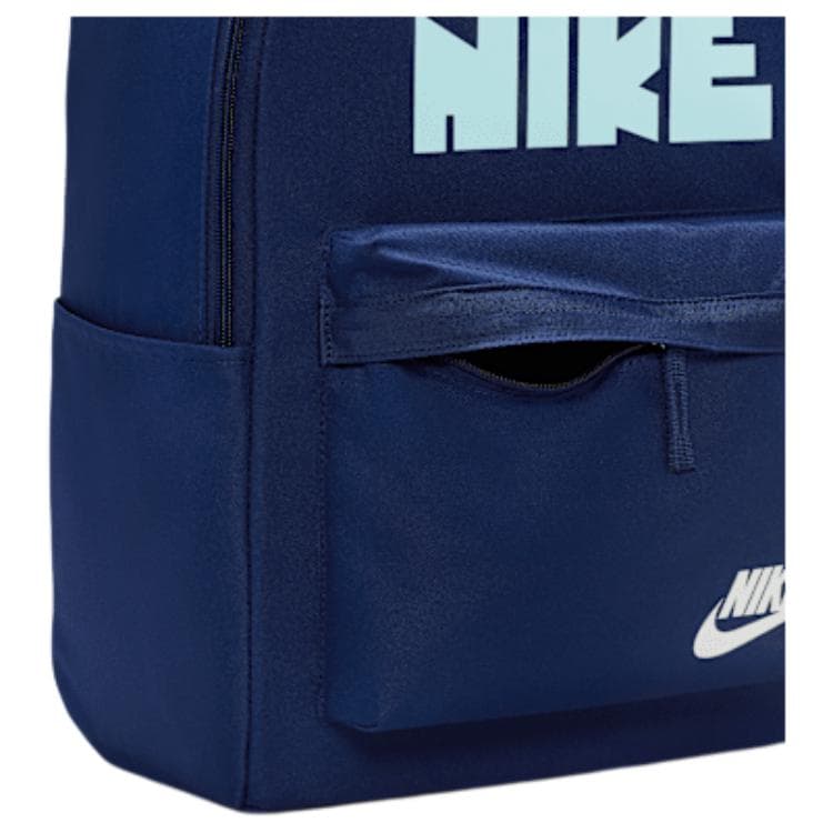 Рюкзак Nike Heritage Полиэстеровый Рюкзак Стандартный (Standard) Женский Ледниково-Синий - изображение 6