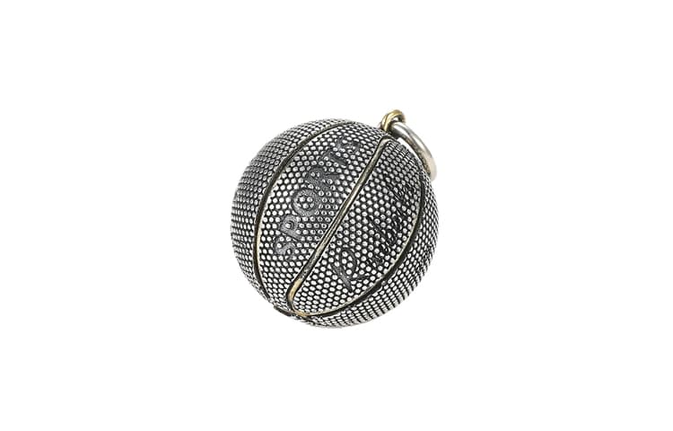 Кулон Ruibeila S925 Silver Basketball Pendant Necklace - изображение 2