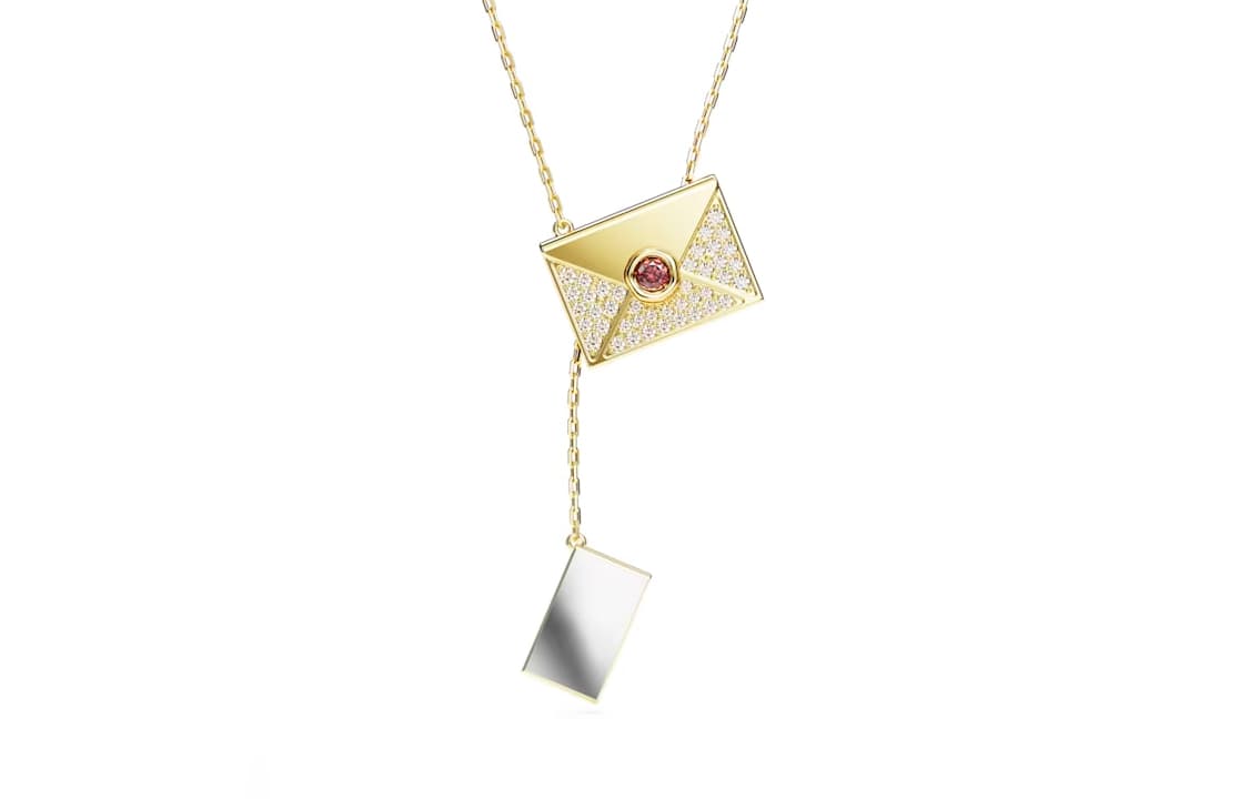 Ожерелье Swarovski Letra Ожерелья Унисекс Золото - изображение 2