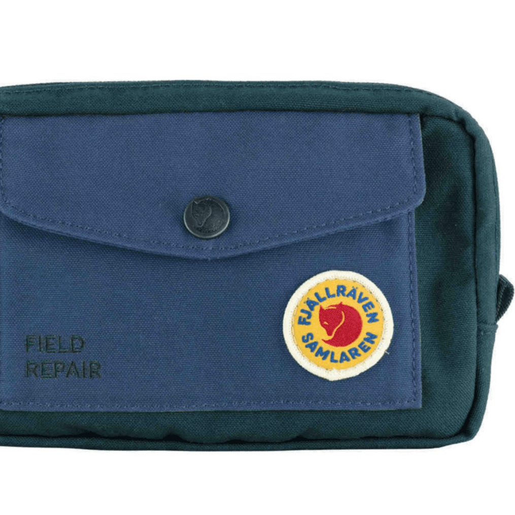 Fjallraven Samlaren Переработанный полиэстер Путешественный мешок для хранения Унисекс Ледниковый зеленый и темно-синий - изображение 3