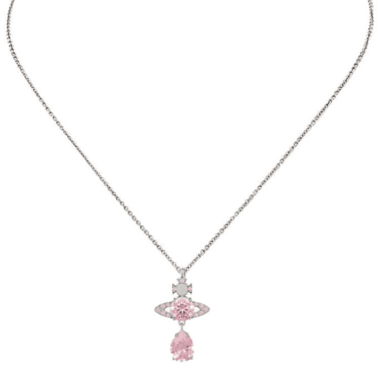 Ожерелье Vivienne Westwood Брасс Ожерелья Женские Айвори Розовый - изображение 2