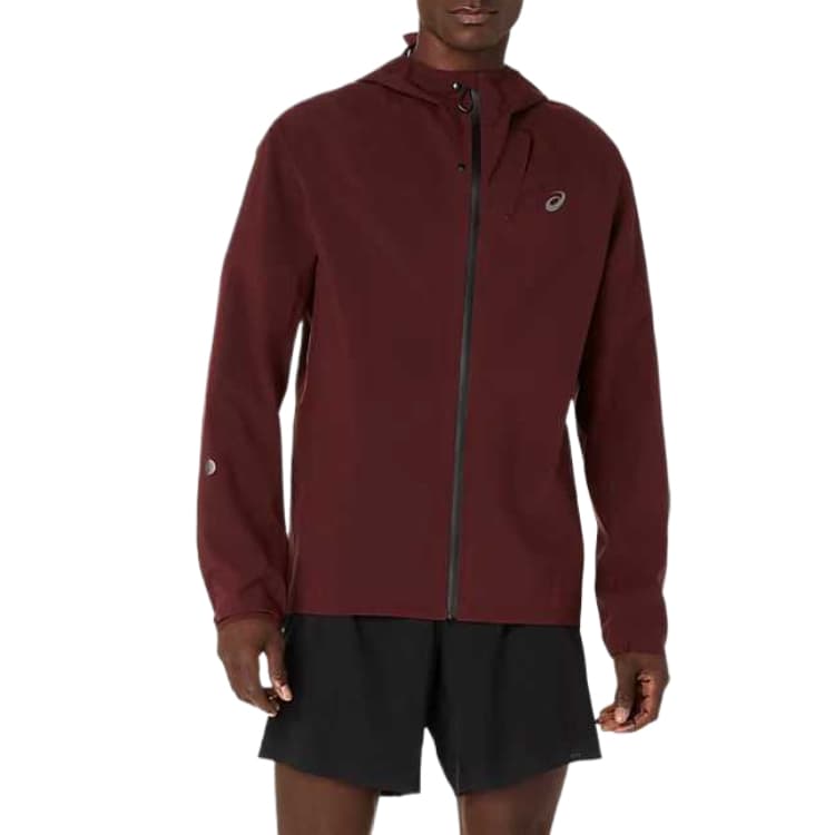 Куртка Asics Metarun Темно-красный Мужские Куртки - изображение 1