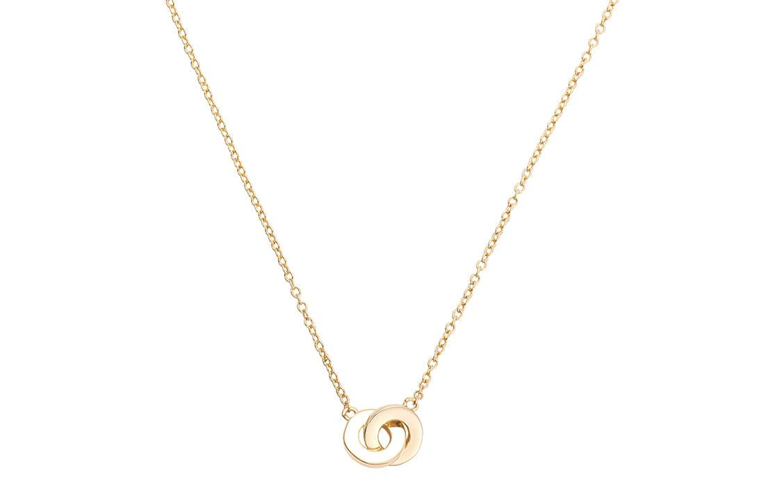 Ожерелье COACH Pearl Pendant Necklace Gold - изображение 2