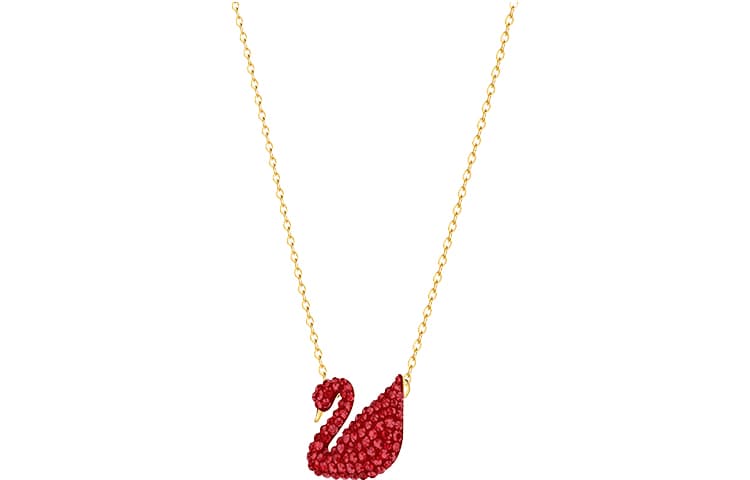 Ожерелье Swarovski Iconic Swan Necklace Large Red - изображение 3