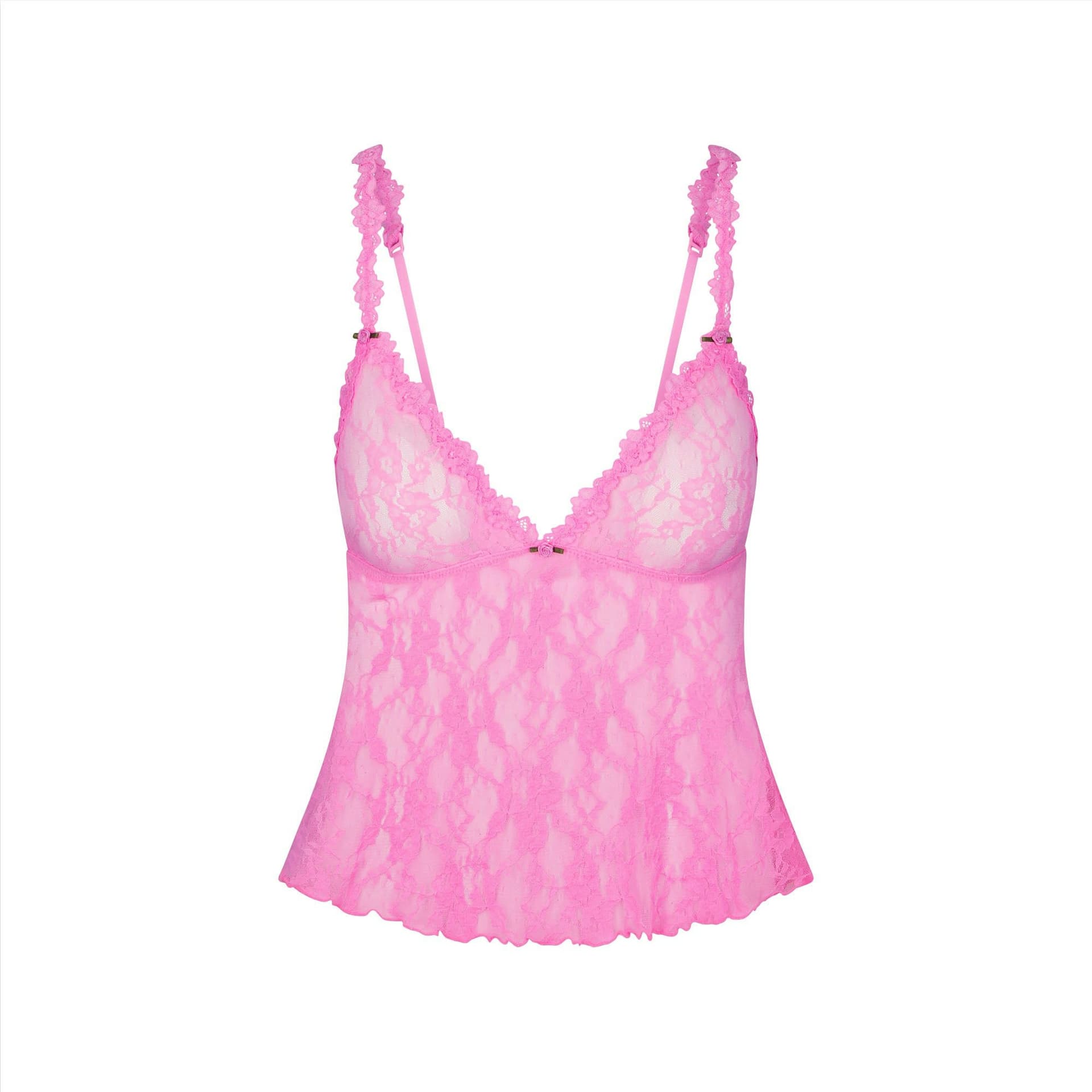 Трусы SKIMS SS25 STRETCHLACE Треугольник CAMI и Короткий Набор волшебных цветов Нижнее белье Набор волшебных цветов Женский - изображение 2