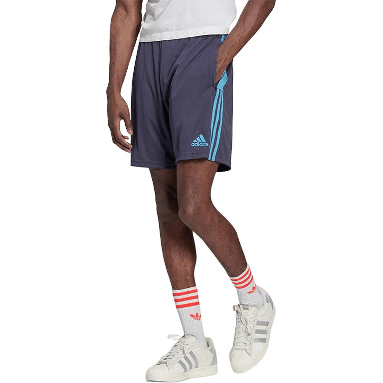 Шорты Adidas Повседневные шорты Мужские Темно-серый и Темно-синий - изображение 1