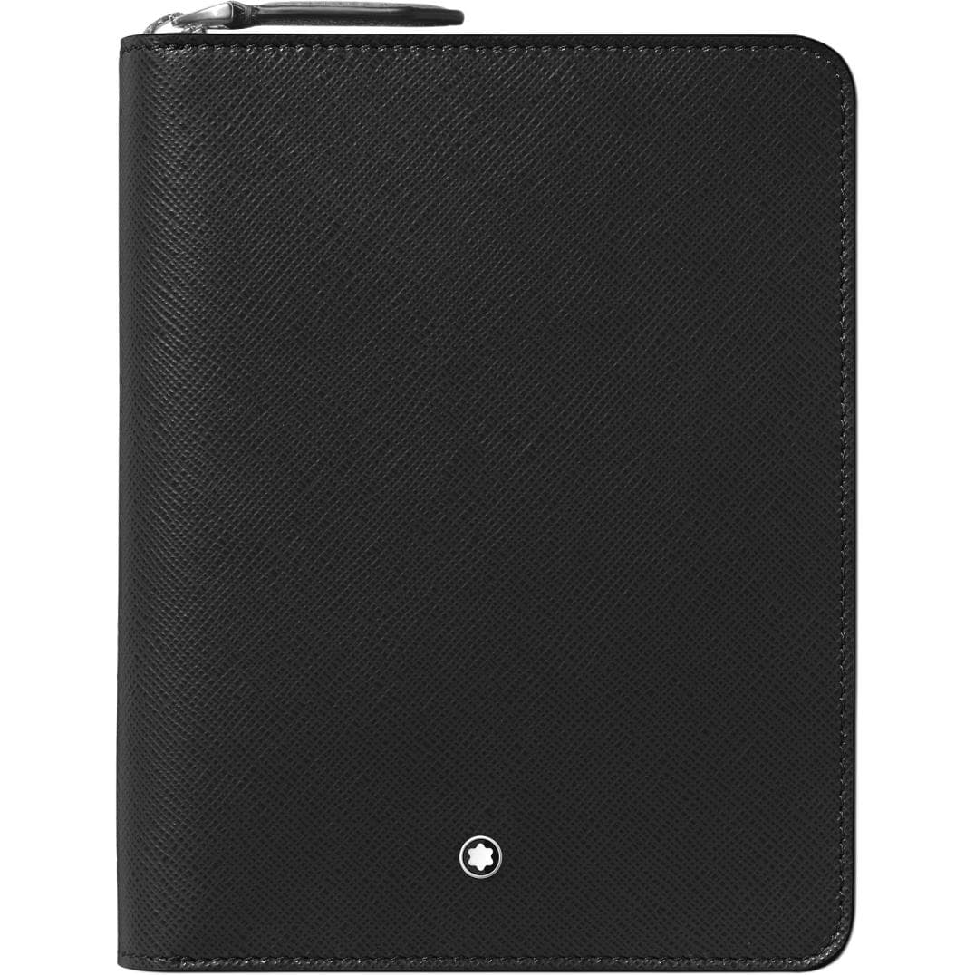 MONTBLANC Кожа Путешествие Сумка для хранения Унисекс Черная - изображение 1