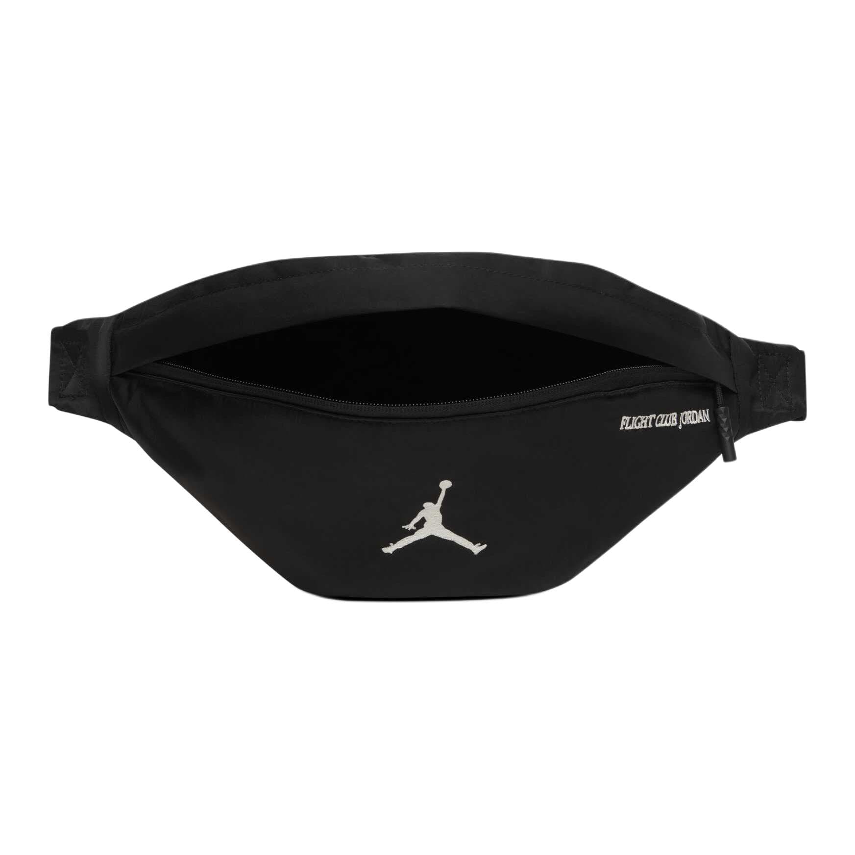 Поясная сумка Jordan Однотонный логотип 100% полиамид Бананка Обычный размер Унисекс Парный Черный - изображение 4
