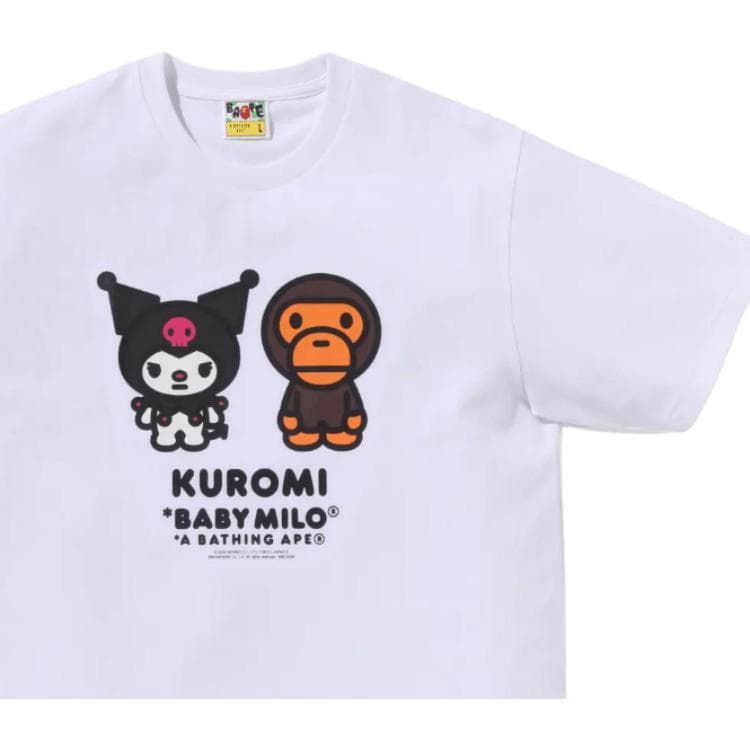 Футболка A BATHING APE Санрио Совместная модель T Рубашка Мужская - изображение 2
