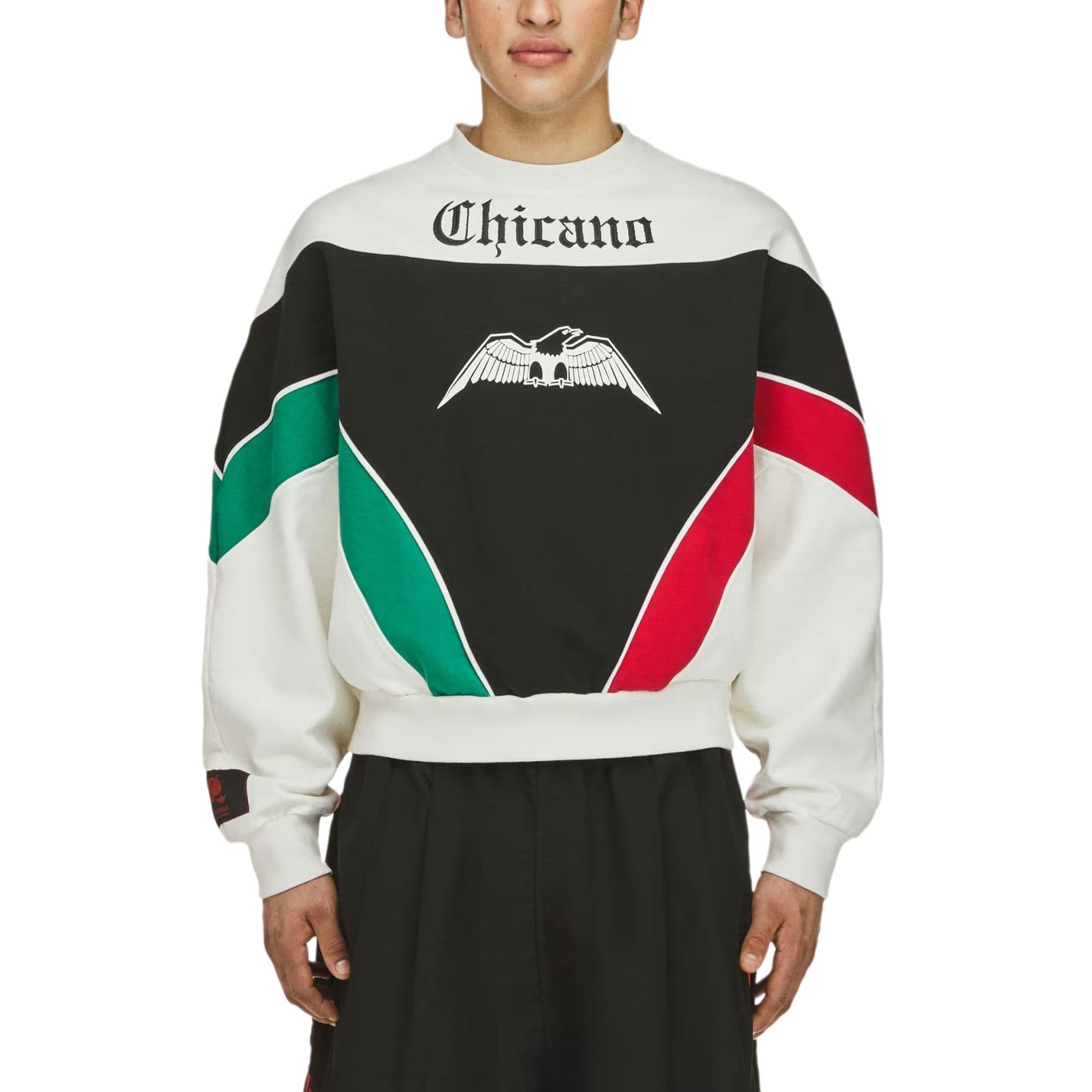 Худи Adidas Originals x Willy Chavarria Chicano Худи-ханьфу Мужское Экрю - изображение 1