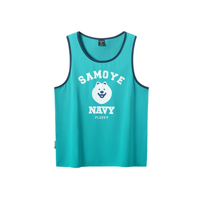 Майка WAYNEXZAVIER Blue Men's Tank Tops - изображение 1