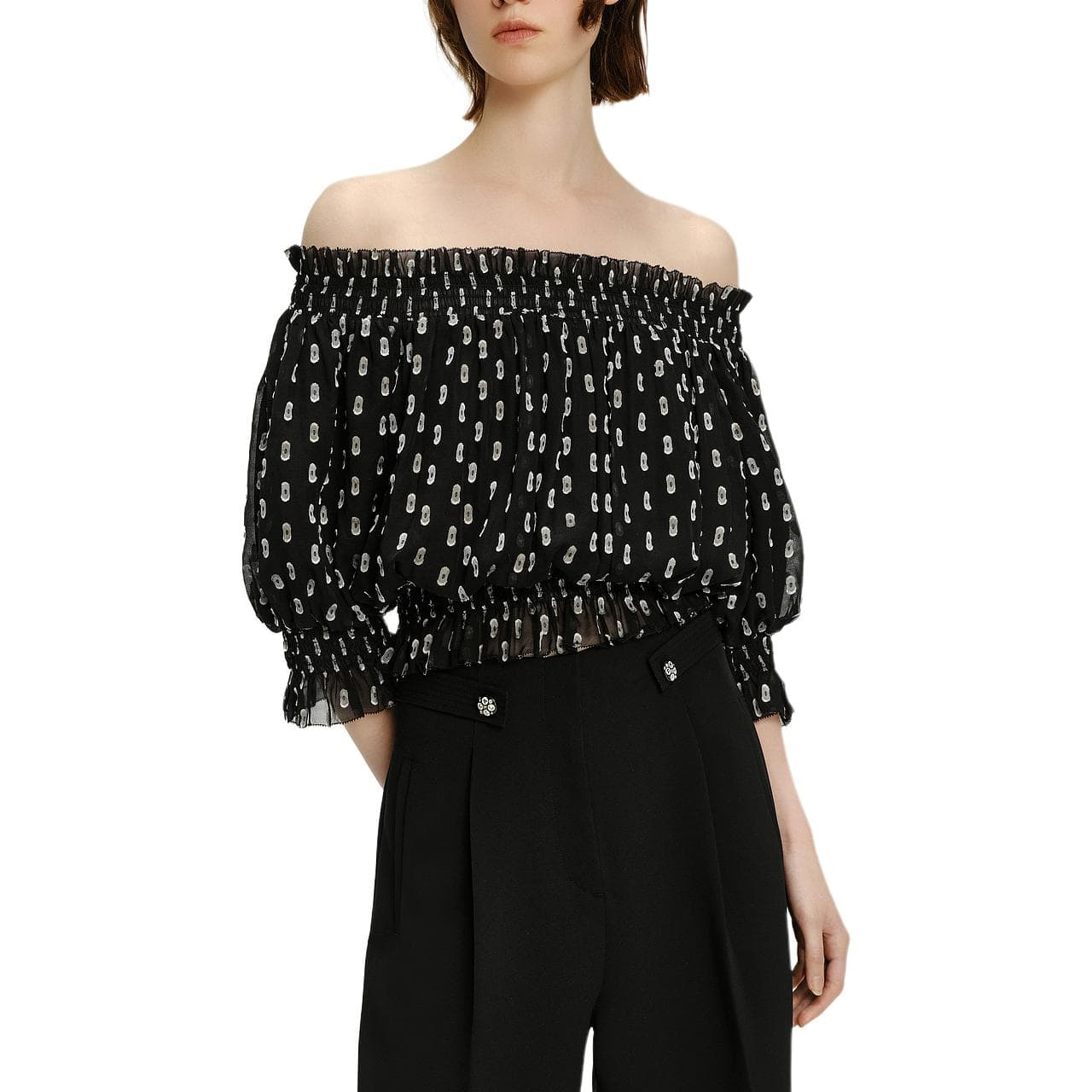 Блузка KARL LAGERFELD SS24 - изображение 1