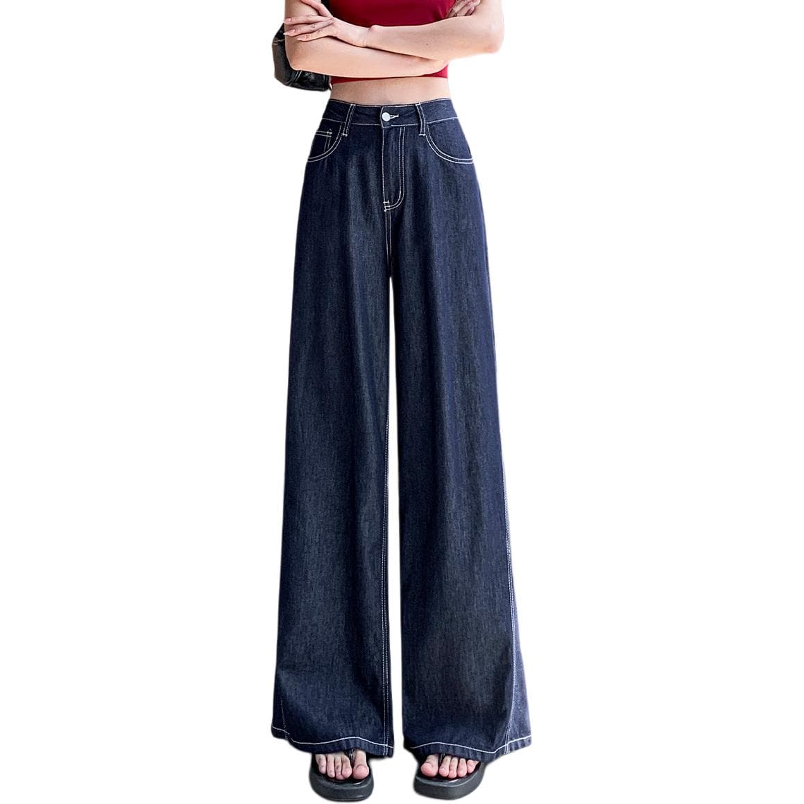 Джинсы JEANSWEST JEANS Женские Ностальгический синий - изображение 2