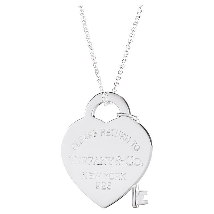 Ожерелье Tiffany & Co. Heart Key Pendant Necklace - изображение 1