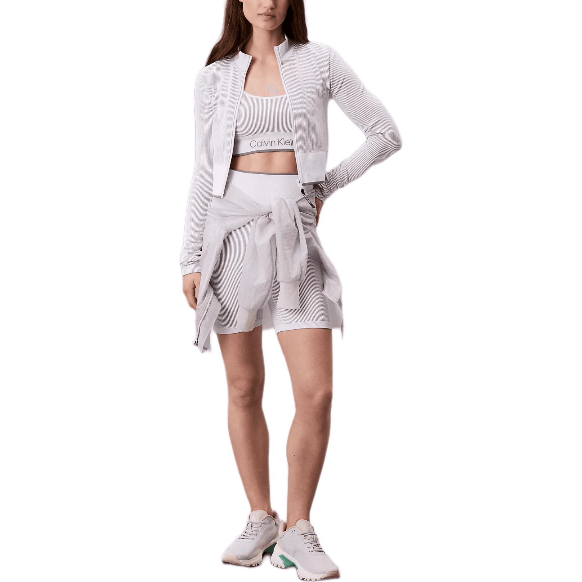 Куртка CALVIN KLEIN Куртки и Пальто Женские Ярко-Белый - изображение 1