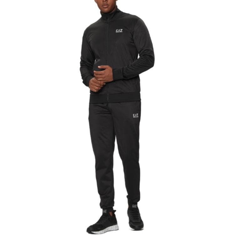 Спортивный костюм EMPORIO ARMANI EA7 Повседневная Спортивная Одежда Мужская Черная - изображение 1