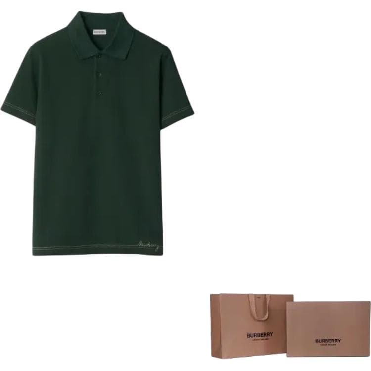 Поло Burberry Cotton Polo Shirt PoloPolo - изображение 6