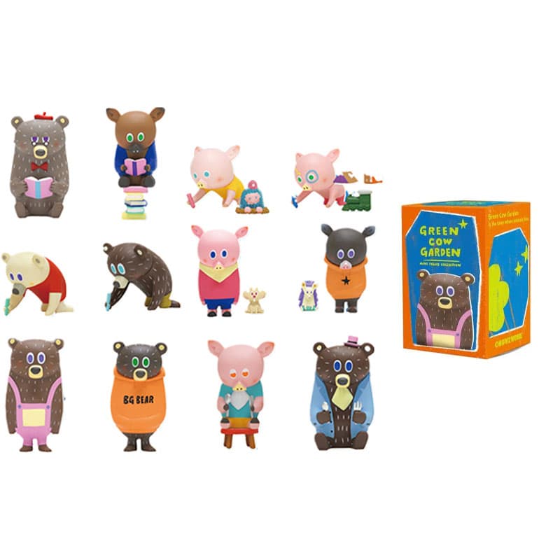 Фигурка POP MART GREEN COW GARDEN 12 - изображение 1