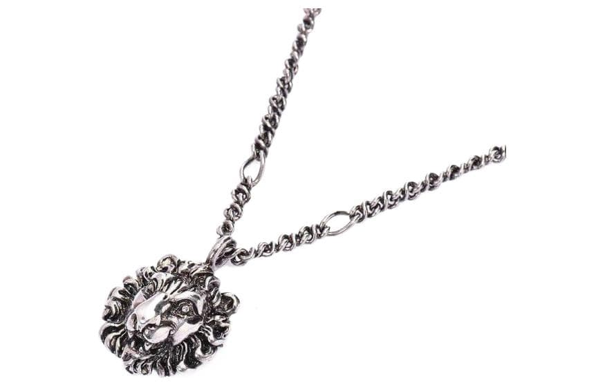Ожерелье Gucci Lion Head Pendant Necklace - изображение 3